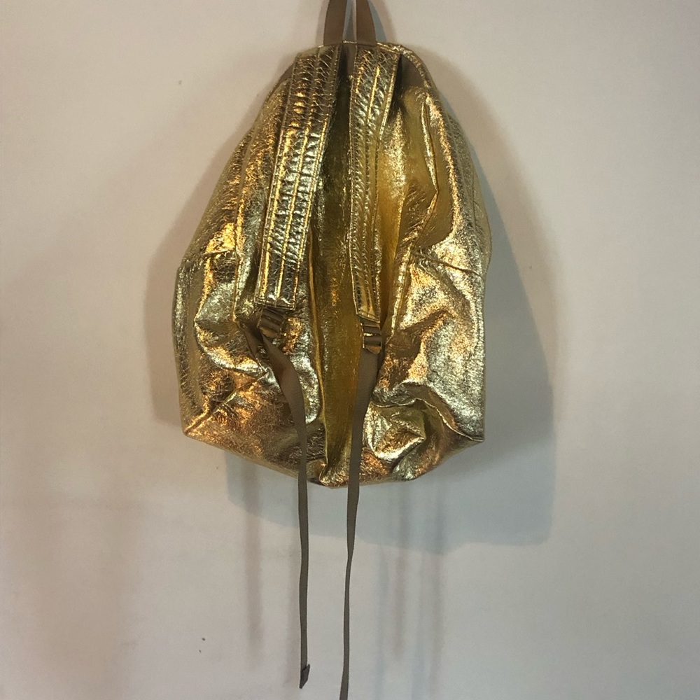 Comme Des Garcons CDG Backpack in Gold - Picture 3 of 7